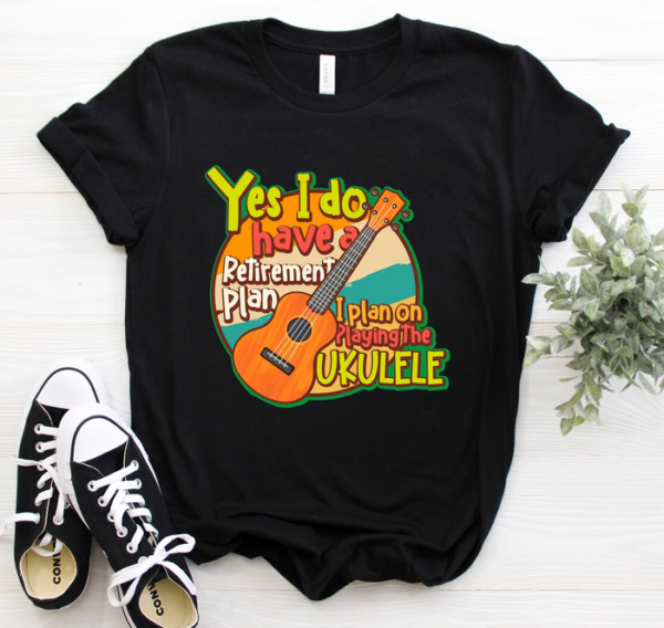 Ukulele Music Instrument Fan T-shirt